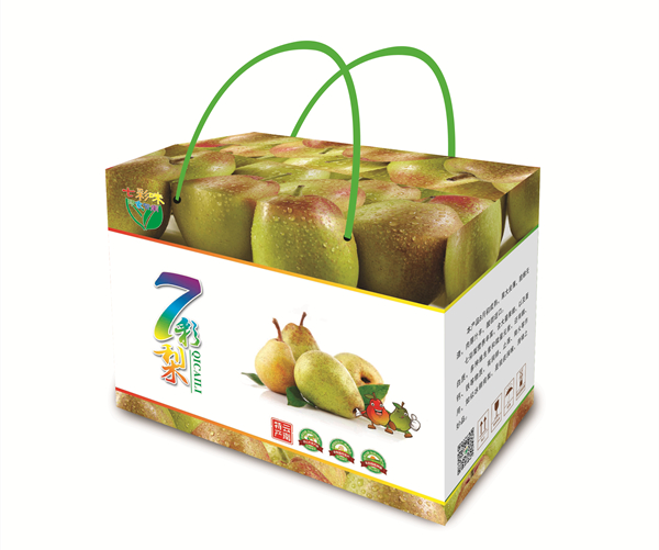 Colorful Pear Product Renderings